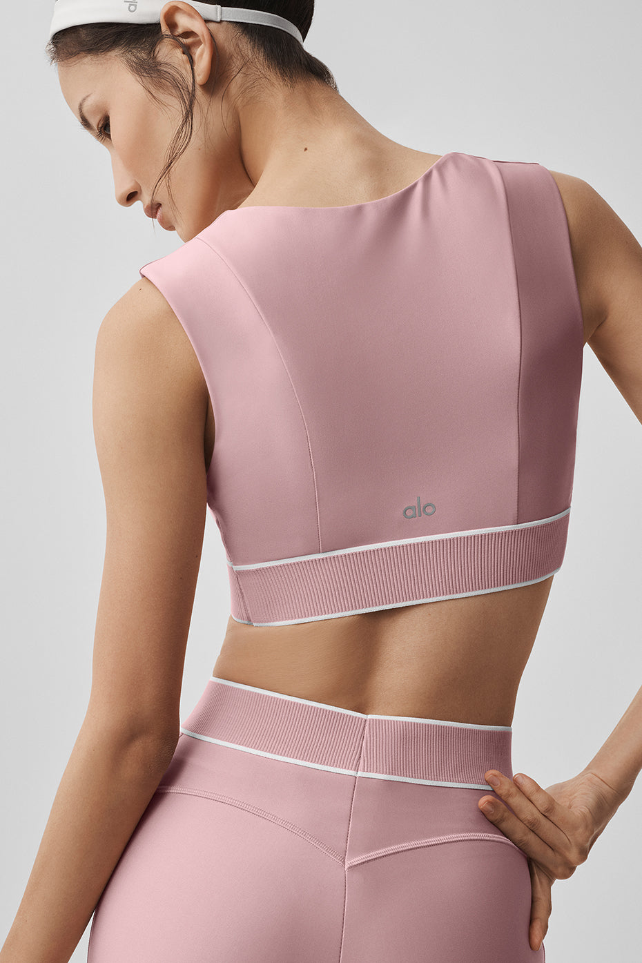 Airlift Alignment BH – Vintage Pink/Weiß