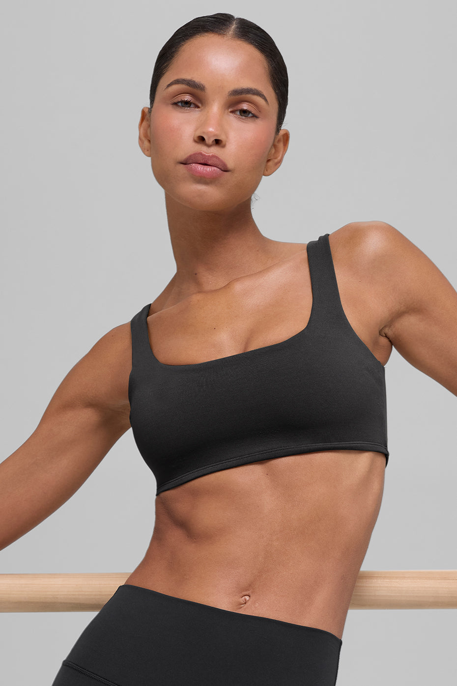 ALO Softsculpt Präzisions-BH – Schwarz